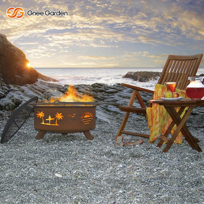 خدمات OEM OEM Firepits Metal Corten Steel Firepits مقاوم در برابر فرسایش