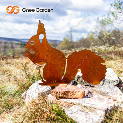 مجسمه حیوانی تزئینات باغی AISI GB Grade Corten Steel
