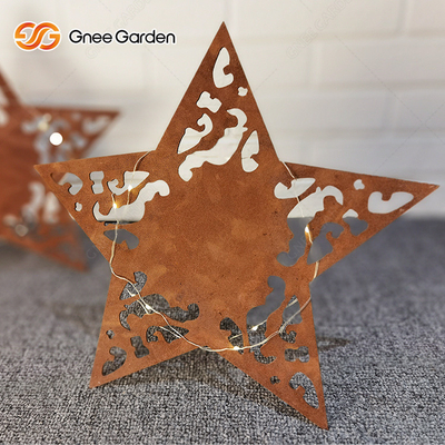 صنایع دستی برش لیزری تزئینات باغ فلز فلزی ASTM Corten Steel قابل تنظیم