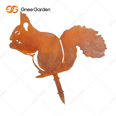 مجسمه حیوانی تزئینات باغی AISI GB Grade Corten Steel