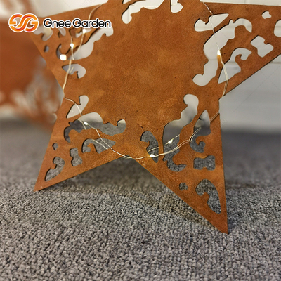 صنایع دستی برش لیزری تزئینات باغ فلز فلزی ASTM Corten Steel قابل تنظیم