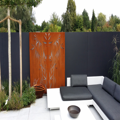 محصولات باغ فلزی تزئینی خانه صفحه نمایش های باغ Corten Steel High End