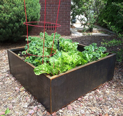 OEM ODM Patio Balcony Outdoor Metal Raised Garden Bed for Vegetable Restproof