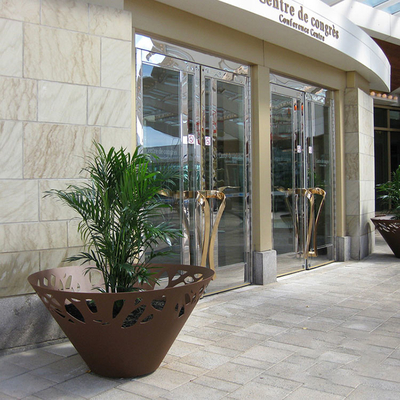 کاشت فلزی 1000 میلی متری Gnee Garden در فضای باز برای درخت و گل