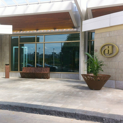 کاشت فلزی 1000 میلی متری Gnee Garden در فضای باز برای درخت و گل