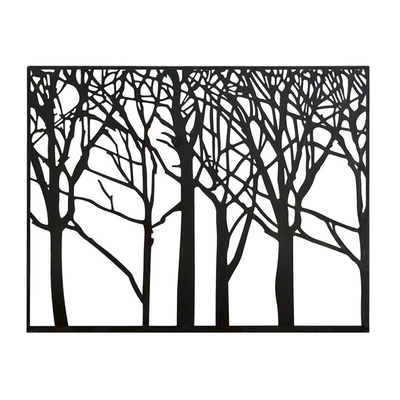 29x38 اینچ درخت زندگی اثر هنری برش لیزری فلز برای باغ